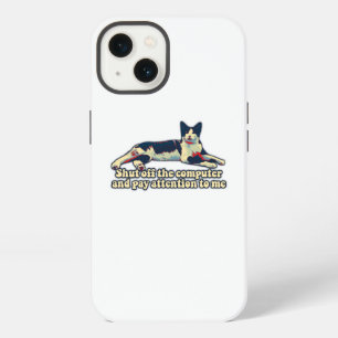 Etui iPhone 13 Mème drôle de chat grincheux pour les mordus de ch