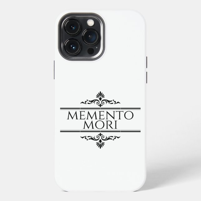 Coque iPhone Memento Mori (Verso)