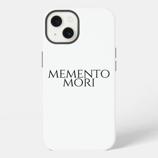 Coque iPhone Memento Mori (Verso)