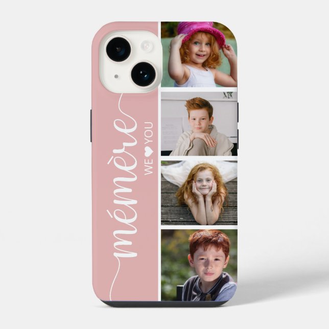 Coque iPhone Mémère 4 Photo (Verso)