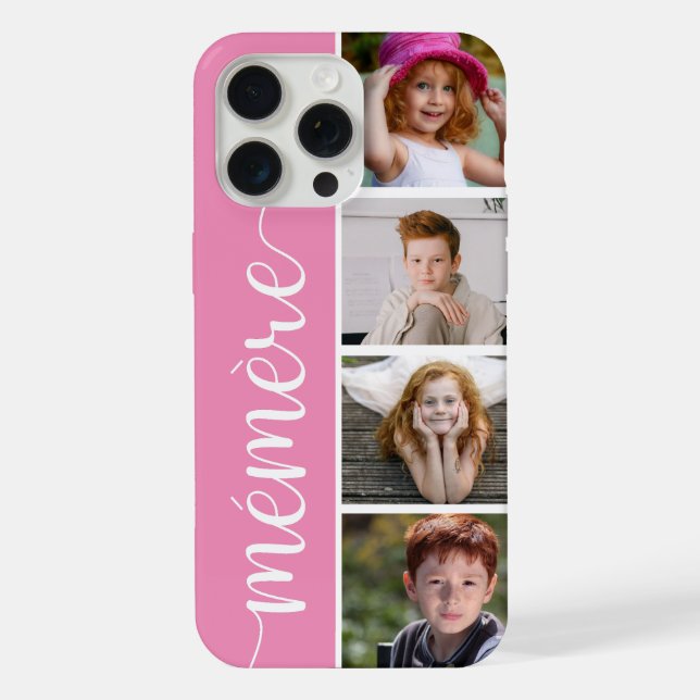 Coque iPhone Mémère 4 Photo (Verso)