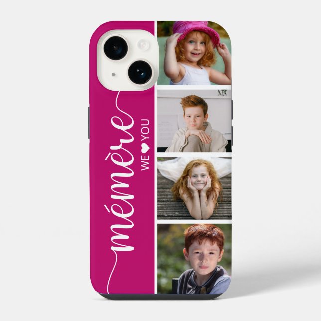 Coque iPhone Mémère 4 Photo (Verso)