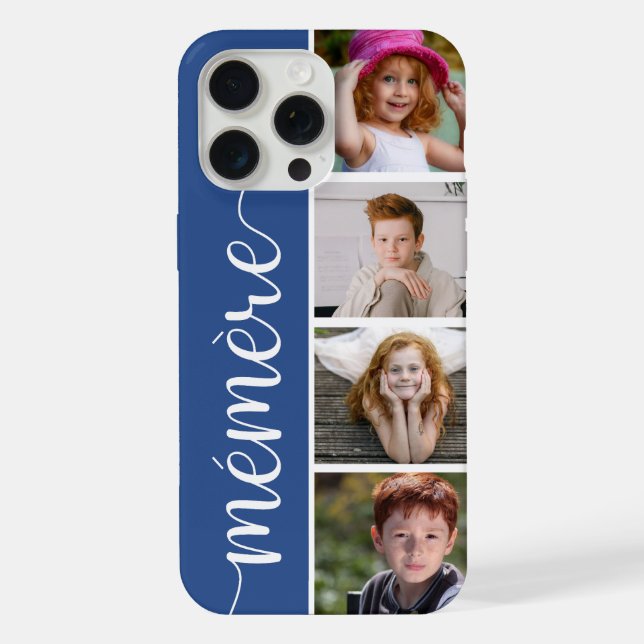 Coque iPhone Mémère 4 Photo (Verso)