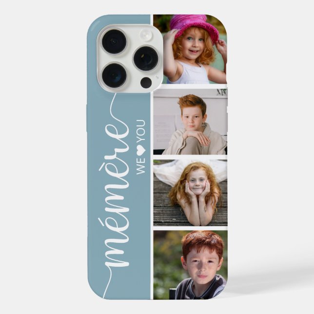 Coque iPhone Mémère 4 Photo (Verso)