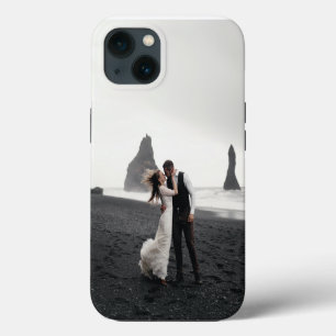 Etui iPhone 13 Mémoire d'amour de photo de mariage