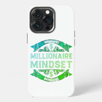 Etui iPhone 13 Pro Mentalité de millionnaire