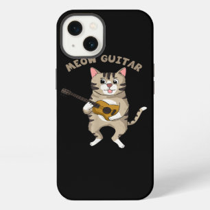 Etui iPhone 13 Meow guitar cute Cat playing Guitar Funny Kitties
