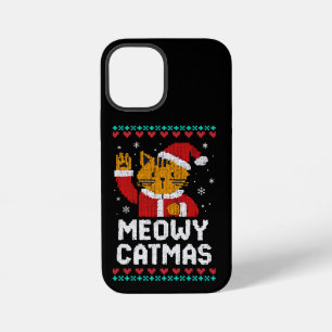 Coque iPhone 12 Mini Meowy Catmas