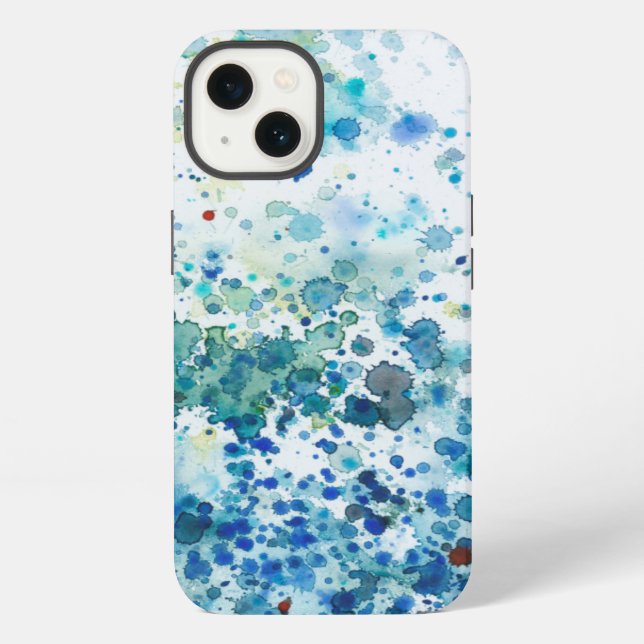 Coque iPhone Mer tachetée I (Verso)