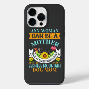 Coque Pour Pour iPhone 14 Pro Max mère de chien bernois, maman de chien bernois, mam