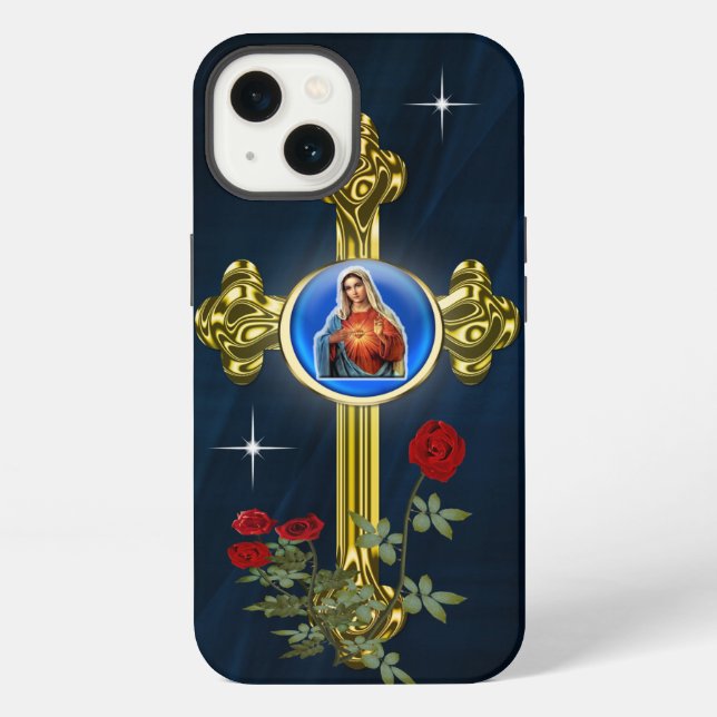 Coque iPhone Mère MAry (Verso)
