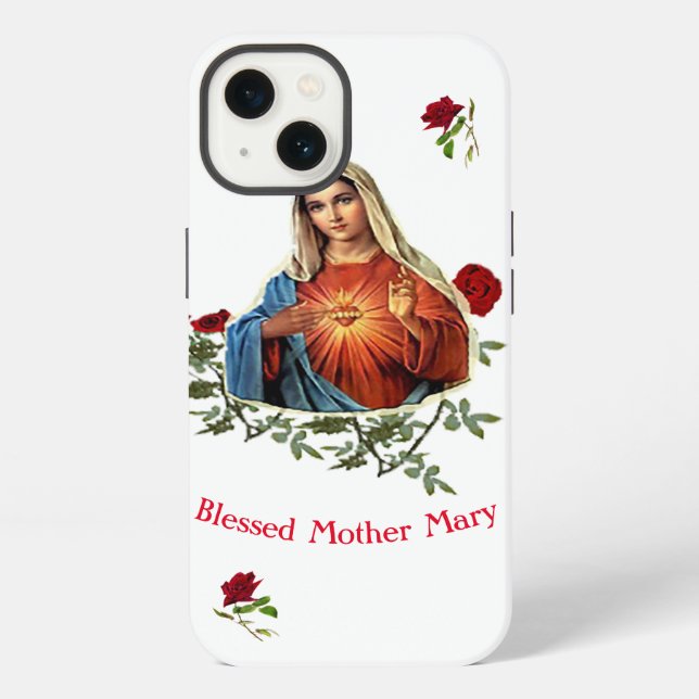 Coque iPhone Mère MAry (Verso)