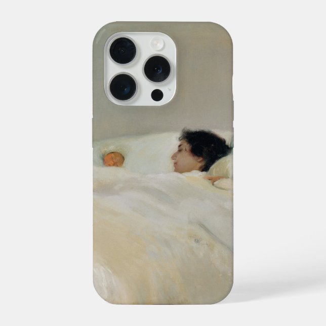 Coque iPhone Mère peinture par Joaquin Sorolla (Verso)