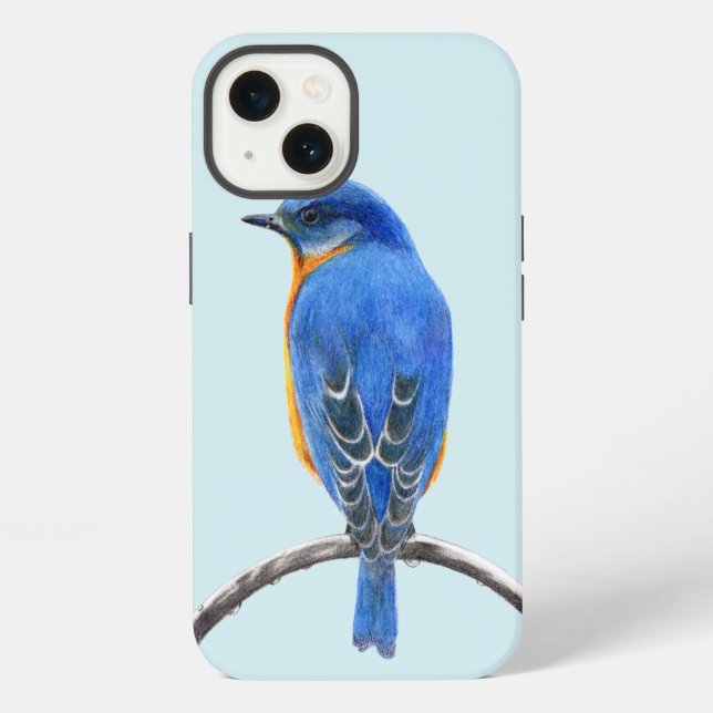 Coque iPhone Merlebleu (Verso)