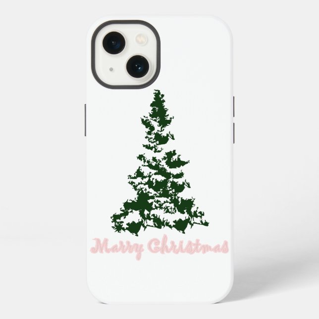 Coque iPhone Merry christmas (Verso)