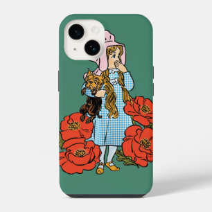Coque Pour iPhone 14 Merveilleux Magicien d'Oz, Dorothy, Fleurs de Pavo