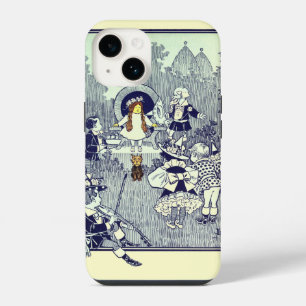Coque Pour iPhone 14 Merveilleux Magicien d'Oz, Dorothy rencontre les M
