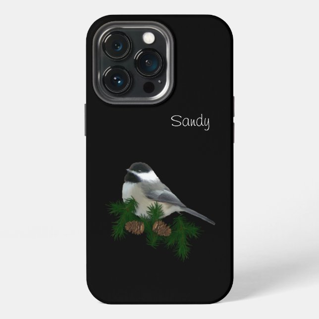 Coque iPhone Mésange  (Dos)