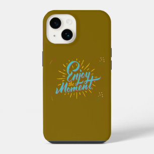 Coque Pour iPhone 14 Messages Upliftants pour une Vibration Positive