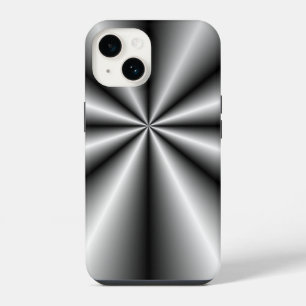 Coque Pour iPhone 14 Métal Brossé Tuck et Roll
