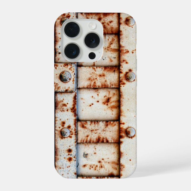 Coque iPhone Métal rouillé (Verso)