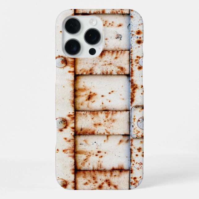 Coque iPhone Métal rouillé (Verso)