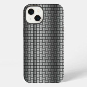 Etui iPhone 13 Métal : Tissage Métal Acier Haute Résolution