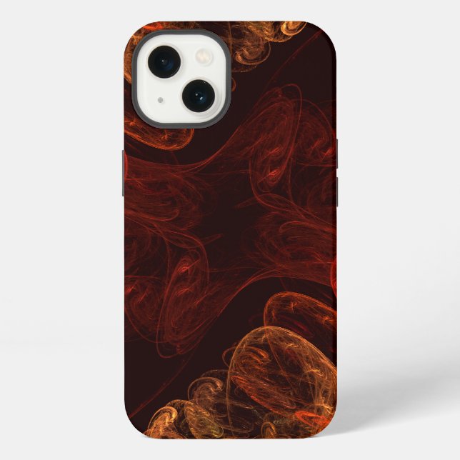 Coque iPhone Métamorphose Art Abstrait (Verso)
