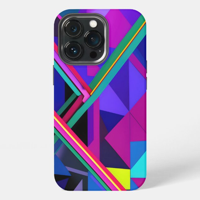 Coque iPhone "Metropolis Grid : Une réflexion numérique" (Dos)