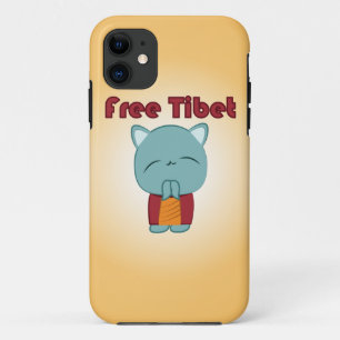 Coque iphone mignon libre du Thibet Kitty
