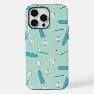 Coque iPhone 15 Pro Max Mignon motif de brosse à dents dentifrice menthe v
