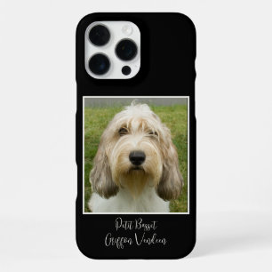 Coque iPhone 16 Pro Max Mignon Petit Basset Griffon Vendéen