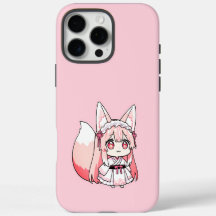 Mignon Renarde Chibi Rose Pastel