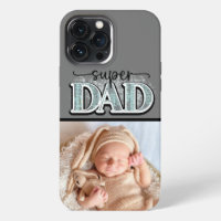 Mignon Super Papa Fête des Pères Nouveau Père Phot