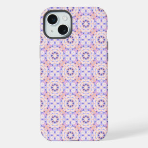 Coque iPhone 15 Plus Mignonne Fille aux Étoiles Magiques Rose Violet Pa