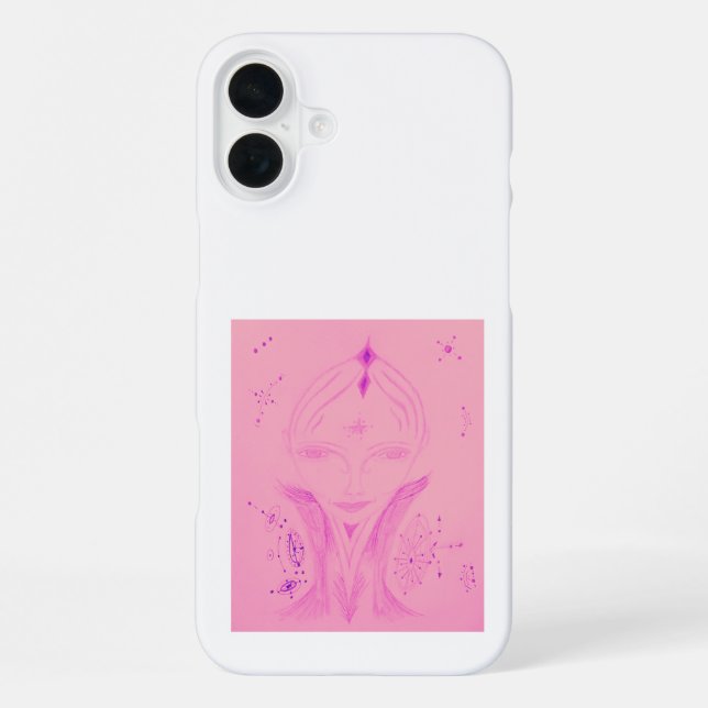 Coque iPhone Mikah Galactic Being (Verso)