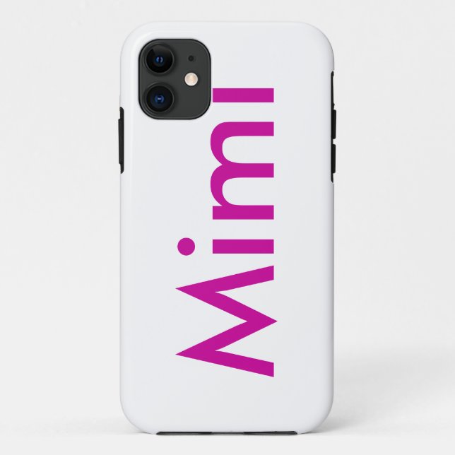 Coque iphone Mimi (Dos)