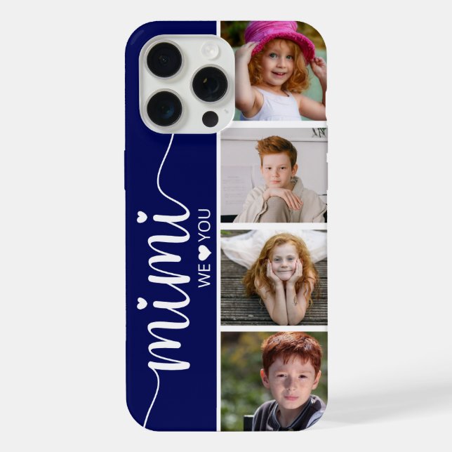 Coque iPhone Mimi 4 Photo (Verso)