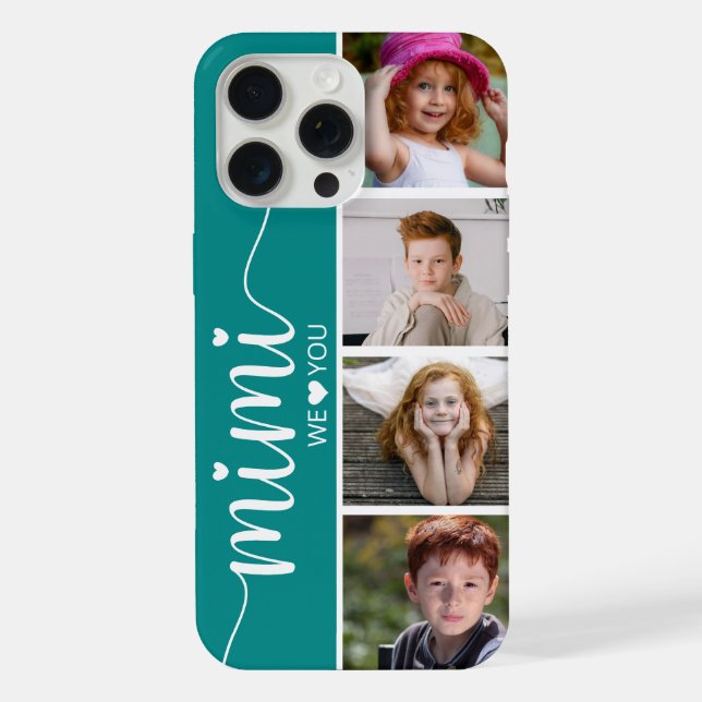 Coque iPhone Mimi 4 Photo (Verso)