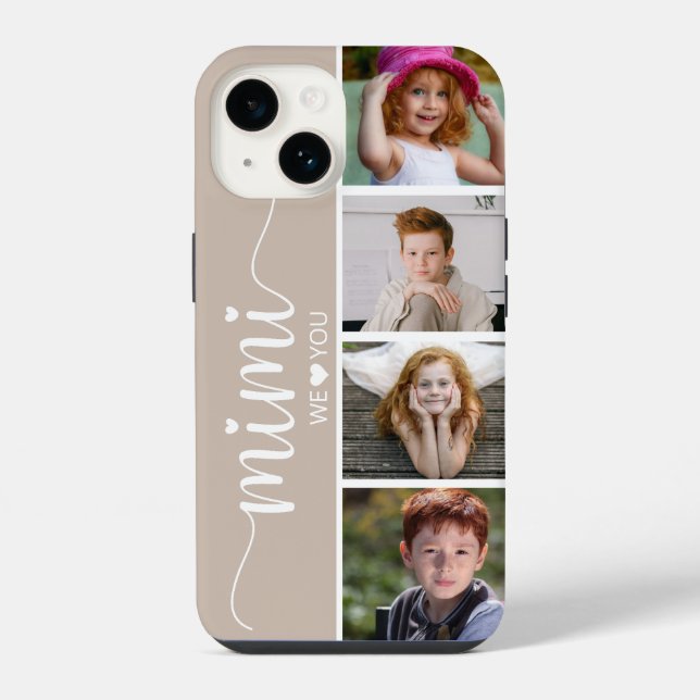 Coque iPhone Mimi 4 Photo (Verso)