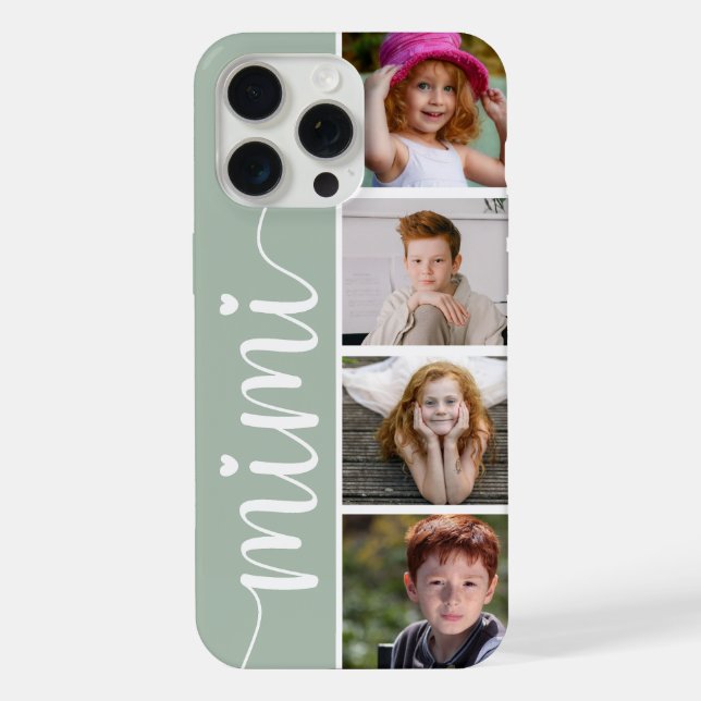 Coque iPhone Mimi 4 Photo (Verso)