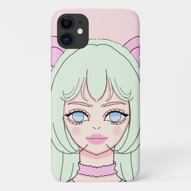 Coque iphone Mimi - calme &mignon (Dos)