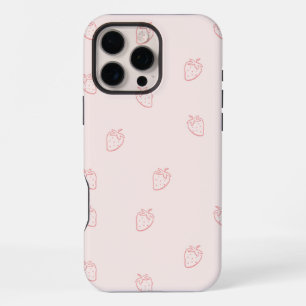 Coque iPhone 16 Pro Max Minimalisme de la fraise