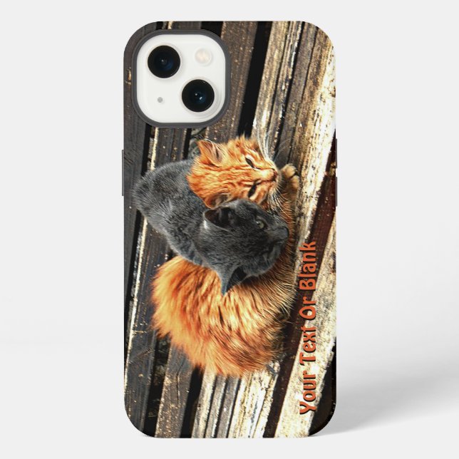 Coque iPhone Minous en sieste (Verso)