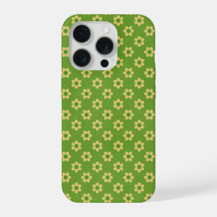 Coque iPhone 15 Pro Minuscules pâquerettes, visage heureux, Étui de té
