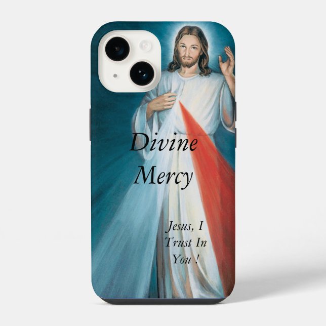 Coque iPhone Miséricorde divine (Verso)
