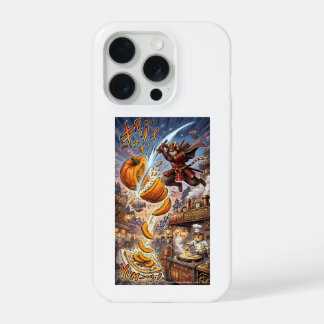 Coque iPhone 15 Pro MISTY NEKONOMICA Samurai Cat Pumpkin Slice Anime i