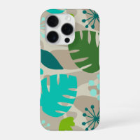 Mod Feuille de Monstera Abstrait Hawaïen Tropical