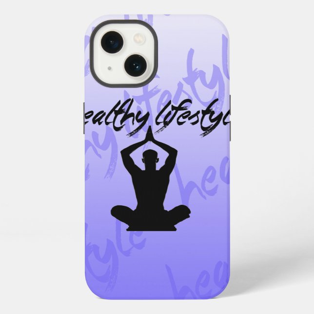 Coque iPhone Mode de vie sain (Verso)
