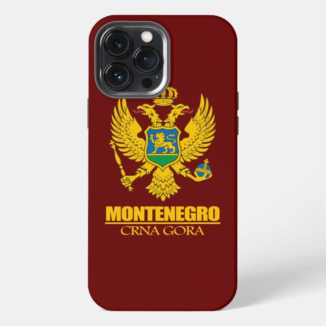 Coque iPhone Mode Monténégro (Verso)